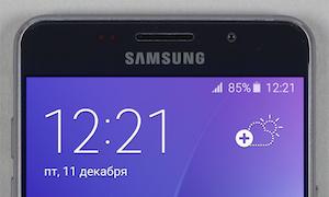 Обзор смартфонов Samsung Galaxy A3 и А5 (2016): двое из южнокорейского ларца Galaxy a5 отпечаток пальца